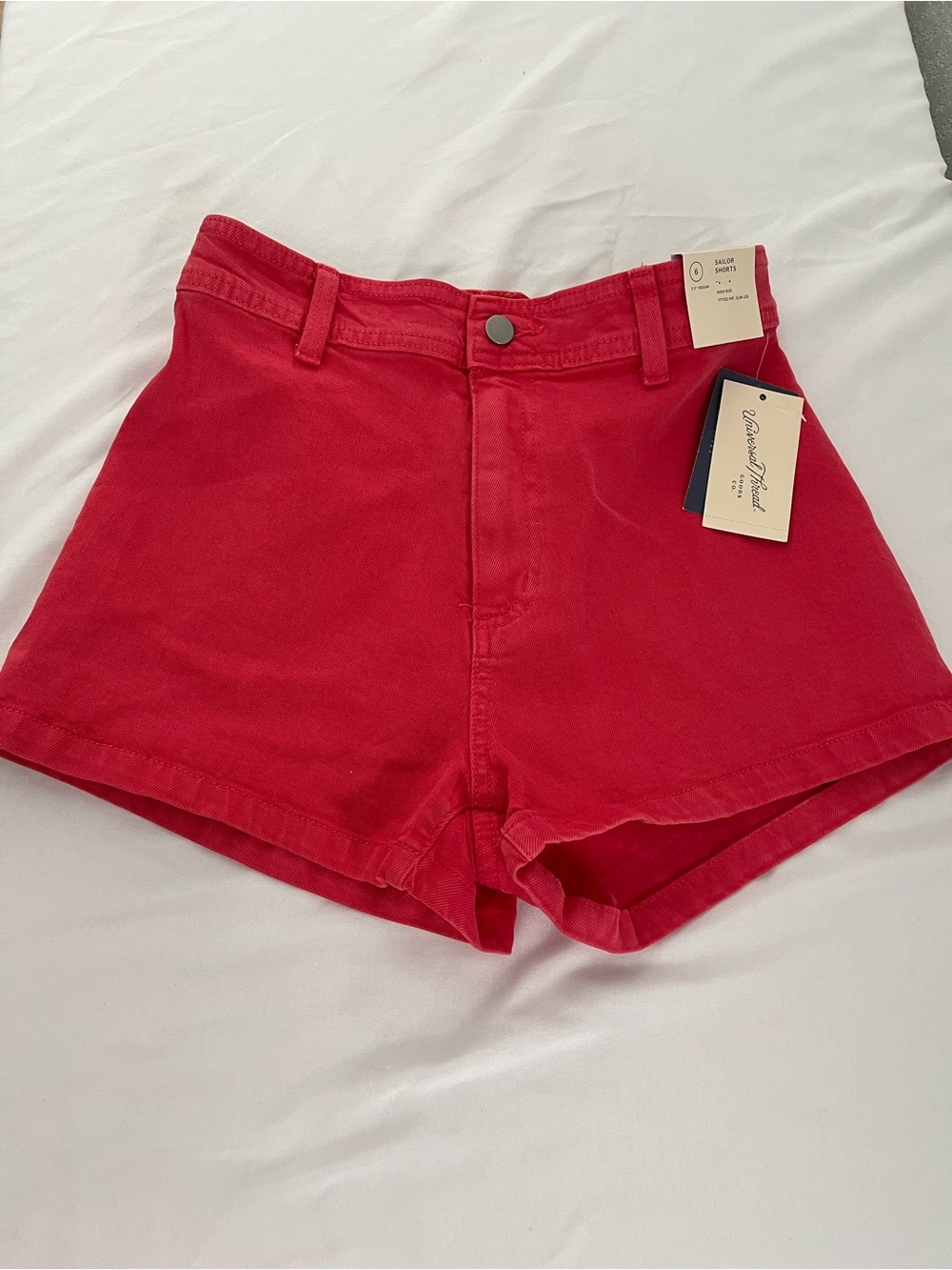 Universal thread shorts size 6 High-Rise Red Women's Shorts